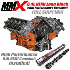 6.4l hemi mmx performance camshaft installed na long block