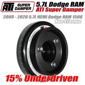 2009 2020 dodge ram 1500 5.7l hemi super damper 15 percent underdriven by ati